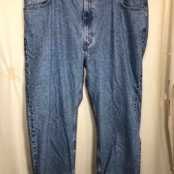 Levi’s Mens Relaxed Fit Medium Wash Jeans Size 46x30 Big & Tall Levi Strauss - Picture 3 of 9